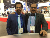 DR HARUN UR RASHID from Dhaka Eye Care Hospital, Bangladesh at the Annual meeting of the International Society of Refractive Surgery (ISRS), Las Vegas, USA in November, 2015.