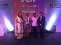 Professor Dr. Harun Ur Rashid with DR HARUN UR RASHID of Dhaka Eye Care Hospital, Bangladesh with DR PRAKASH and others from India at the annual conference