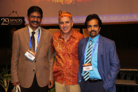 Professor Dr. Harun Ur Rashid with DR JAGDISH BIRAJDAR, INDIA AND DR GRAHAM BARRETT, AUSTRALIA 29TH APACRS 2016, BALI, INDONESIA